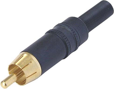 NYS373 Phono Plug with Gold Plated Contacts and Colour Coded Ring in Saudi Arabia