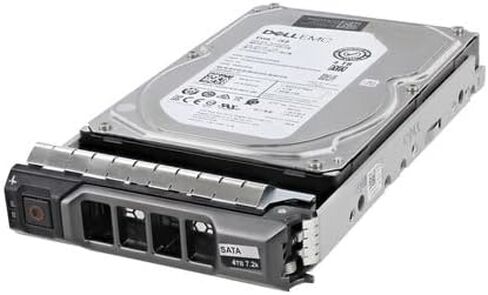 Dell XPJ47 Hard Drive with Tray - 4 TB - 7200 RPM - 3.5 Inch - 6 Gbps - SATA - Hot Plug (Renewed) in Kuwait