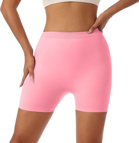 Womens Workout Shorts V-Back Scrunch Butt High Waist Seamless Yoga Shorts Tummy Control Booty Lifting Gym Short in Saudi Arabia
