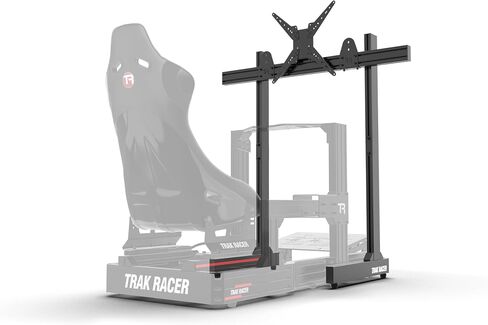 حامل شاشة مفرد كبير قائم بذاته من Trak Racer مع حامل عالمي يصل إلى 80 بوصة، متوافق مع شريحة السباق والطيران بعرض 1200 مم in Saudi Arabia