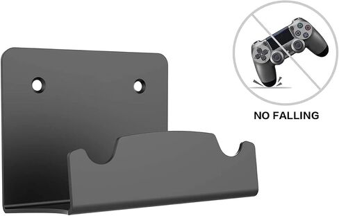 حامل حائط Gadget Gear لوحدة تحكم PS5 / PS4 (DualShock 4 / DualSense)، تصميم مخصص، تطبيق خالٍ من البراغي (قطعتان) in Saudi Arabia