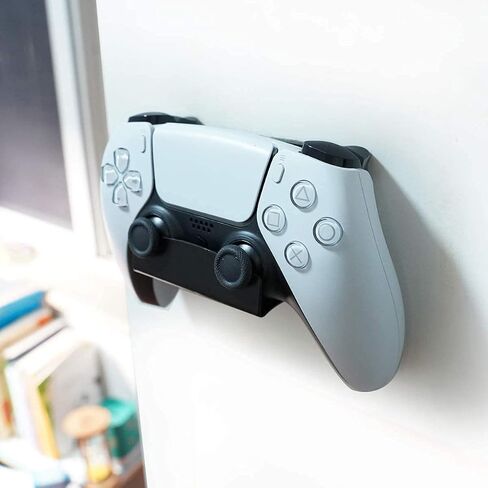 حامل حائط Gadget Gear لوحدة تحكم PS5 / PS4 (DualShock 4 / DualSense)، تصميم مخصص، تطبيق خالٍ من البراغي (قطعتان) in Saudi Arabia