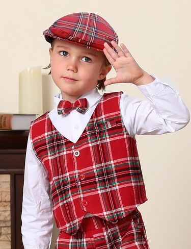 A&J DESIGN Baby Boys Vintage Drivers Cap Kids Ivy Flat Hat in Kuwait