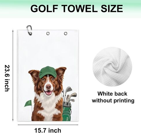 3 Pcs Funny Golf Towel 16x24 Inch, Funny Quotes Waffle Weave Decorative Golf Towel with Clip, Golfclub Gifts for Men Women Birthday Gift for Husband Dad Golfball Fan Retirement Present-1 in Saudi Arabia