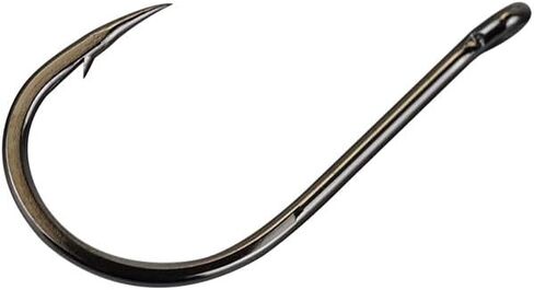 100 High Carbon Steel Fish Hooks with Holes and Barbs, Sharp Hook Tips in Saudi Arabia