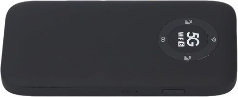 Dpofirs 5G Mobile Hotspot WiFi for Travel, Up to 16 Devices, 2.77Gbps & 1.25Gbps, 5G Router for Smartphones, Laptops, Tablets, Gaming Consoles, 7100mAh Battery (Black) in Saudi Arabia