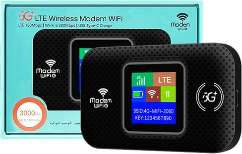 E5785 مودم 4Ghz LTE WiFi6 اختيار تلقائي الأمثل فتحة بطاقة الذاكرة الأمريكتين نطاقات التردد جهاز توجيه السفر متعدد الأجهزة in Kuwait