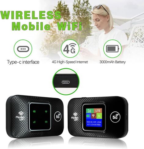E5785 مودم 4Ghz LTE WiFi6 اختيار تلقائي الأمثل فتحة بطاقة الذاكرة الأمريكتين نطاقات التردد جهاز توجيه السفر متعدد الأجهزة in Kuwait