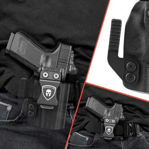 WARRIORLAND Holster Claw Kit for IWB Holsters – Light Concealment Wing for Better Concealed Carry | Kydex Holster Claw with Hardware Kit | Right & Left Hand Adjustable in Saudi Arabia