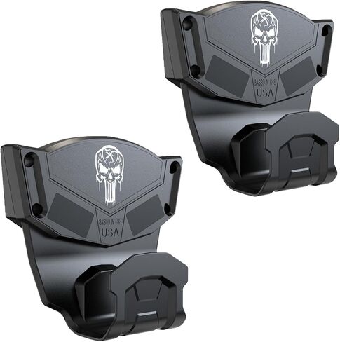 Gun Magnet Mount with Trigger Guard, Magnetic Car Gun Holster Hold up to 15LBS, Gun Magnet with Heightening Design Make it Easier to Get The Gun in Saudi Arabia