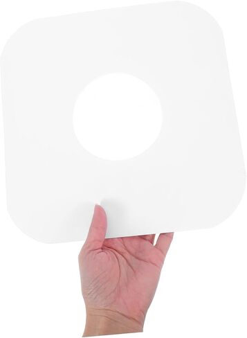 SUPVOX 4pcs Record Sleeves Durable Kraft Paper Covers with Po Film Inner Sleeves Dust Protection for Safeguarding and Storing Your Records in Saudi Arabia