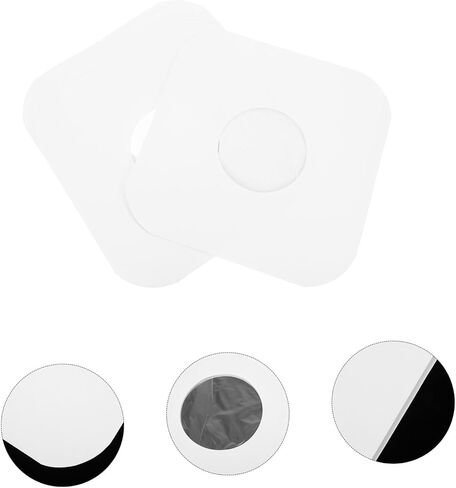 SUPVOX 4pcs Record Sleeves Durable Kraft Paper Covers with Po Film Inner Sleeves Dust Protection for Safeguarding and Storing Your Records in Saudi Arabia