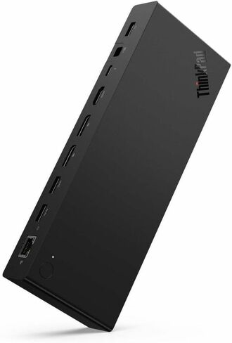 Lenovo ThinkPad Thunderbolt 4 Smart Dock Gen2 7500 - US - for Notebook, Display Screen, Monitor - Charging Capability - 135 W - Thunderbolt 4-4 Displays Supported - 8K @ 60Hz, 4K @ 144Hz - 7680 x 43 in Saudi Arabia