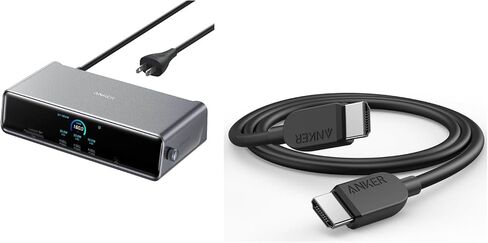محطة إرساء Anker Prime (DL7400) وكابل HDMI (8K) (حزمة) in Saudi Arabia