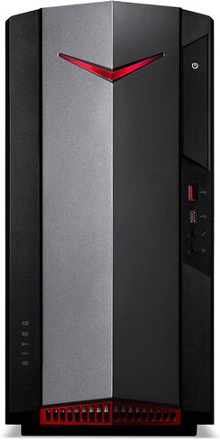 كمبيوتر مكتبي للألعاب acer Nitro 60 AMD ثماني النواة Ryzen 7 7700 (>i9-13900H) 64 جيجابايت DDR5 8 تيرابايت SSD GeForce RTX 5070 ICP Hub in Saudi Arabia