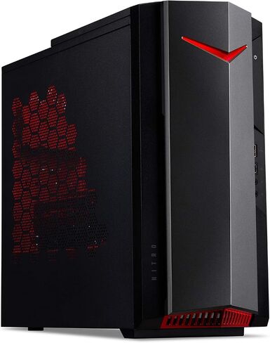 كمبيوتر مكتبي للألعاب acer Nitro 60 AMD ثماني النواة Ryzen 7 7700 (>i9-13900H) 64 جيجابايت DDR5 8 تيرابايت SSD GeForce RTX 5070 ICP Hub in Saudi Arabia