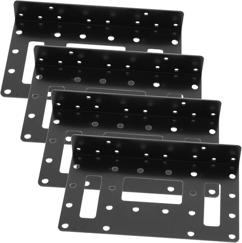Vaguelly 4pcs SSD Mounting Bracket Metal Rack for Solid State Drives Desktop Hard Drive Stand External Cage for Home Office Portable Use in Saudi Arabia