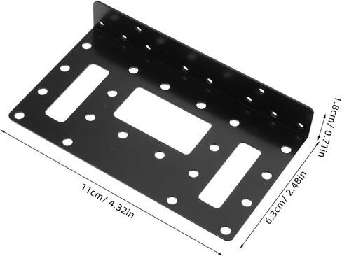 Vaguelly 4pcs SSD Mounting Bracket Metal Rack for Solid State Drives Desktop Hard Drive Stand External Cage for Home Office Portable Use in Saudi Arabia