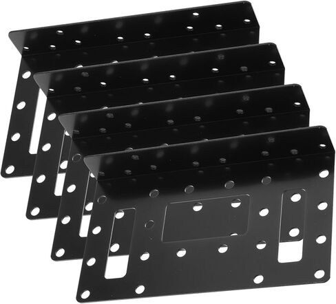 4pcs SSD Mounting Bracket Kit Hard Drive Adapter for Desktop PC External Hard Drive Bay Expansion Stand Metal Construction for Home Office Storage in Saudi Arabia