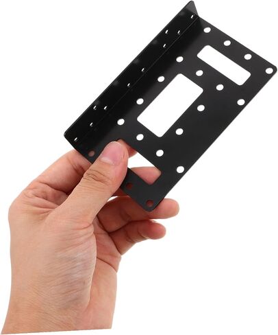 4pcs SSD Mounting Bracket Kit Hard Drive Adapter for Desktop PC External Hard Drive Bay Expansion Stand Metal Construction for Home Office Storage in Saudi Arabia
