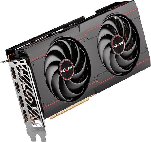 بطاقة رسومات الألعاب Sapphire Technology Pulse AMD Radeon RX 6600 XT مع ذاكرة GDDR6 سعة 8 جيجابايت، وAMD RDNA 2 (11309-03-20G) (متجددة) in Saudi Arabia