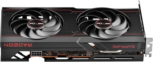 بطاقة رسومات الألعاب Sapphire Technology Pulse AMD Radeon RX 6600 XT مع ذاكرة GDDR6 سعة 8 جيجابايت، وAMD RDNA 2 (11309-03-20G) (متجددة) in Saudi Arabia