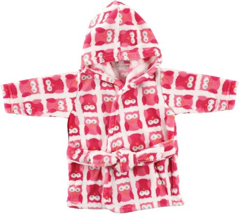 Luvable Friends Unisex Baby Plush Bathrobe, Whales, 0-9 Months in Kuwait