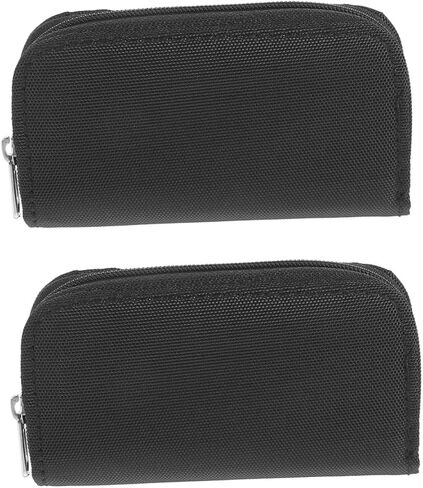 Angoily 2pcs Memory Card Holder Case: 22 Slots Memory Card Organizer with Transparent Slots - Easy to Carry for Travel and Photography in Saudi Arabia