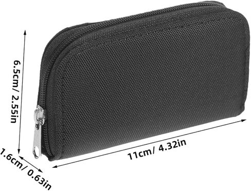 Angoily 2pcs Memory Card Holder Case: 22 Slots Memory Card Organizer with Transparent Slots - Easy to Carry for Travel and Photography in Saudi Arabia
