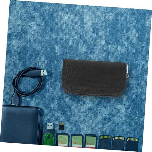 Angoily 2pcs Memory Card Holder Case: 22 Slots Memory Card Organizer with Transparent Slots - Easy to Carry for Travel and Photography in Saudi Arabia