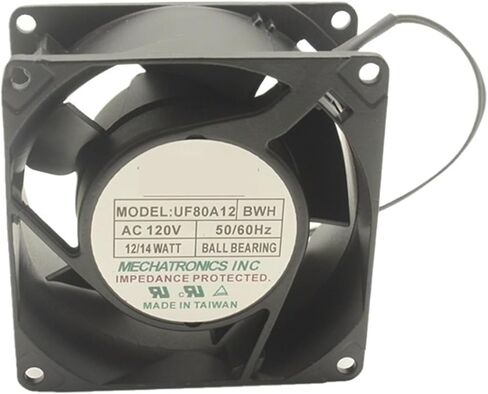for Mechatronics UF80A12 AC 120V 50/60Hz 12/14W 8cm 8038 80x80x38mm Ball Bearing Cooling Fan in Saudi Arabia