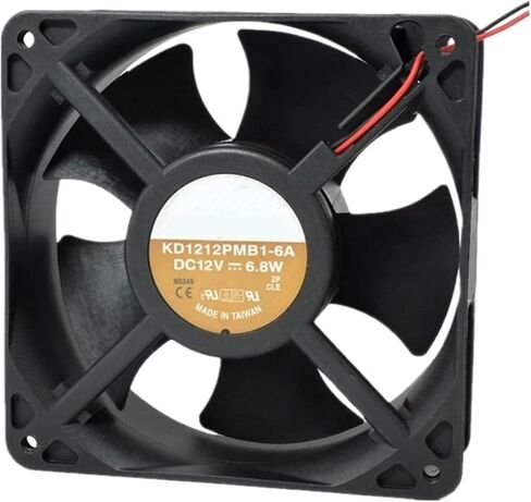 ل KD1212PMB1-6A 12V 6.8W 3150RPM 12 سنتيمتر 12038 120x120x38 مللي متر مزدوجة الكرة تحمل مروحة التبريد in Saudi Arabia