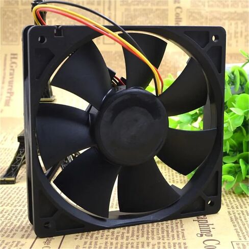 for AD1224UX-A73GL 24V 0.5A 6W 12cm 12025 120x120x25mm 3 Wires Frequency Converter Cooling Fan in Saudi Arabia