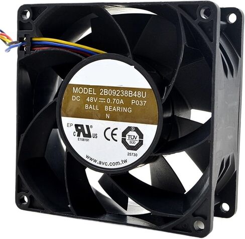 for Computer Accessory Cooling Fan 2B09238B48U 48V 0.7A 4 Wires 9cm Double Ball Bearing Cooling Fan Frequency Converter in Saudi Arabia