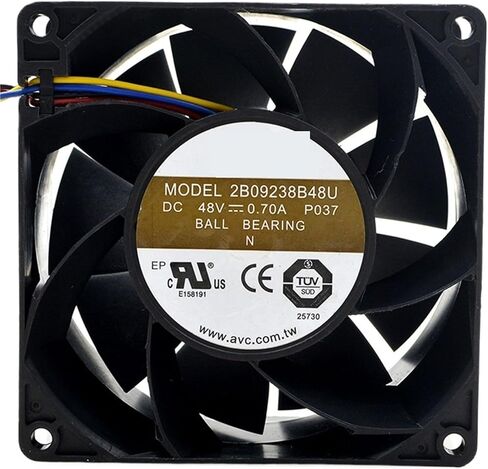 for Computer Accessory Cooling Fan 2B09238B48U 48V 0.7A 4 Wires 9cm Double Ball Bearing Cooling Fan Frequency Converter in Saudi Arabia