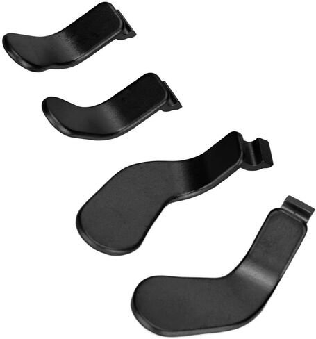 أجزاء وحدة التحكم البديلة من الفولاذ المقاوم للصدأ لوحدة التحكم One Elite Controller Series 2 موديل 1797 ملحقات وحدة التحكم باللون الأسود 4 قطع (أسود) in Kuwait