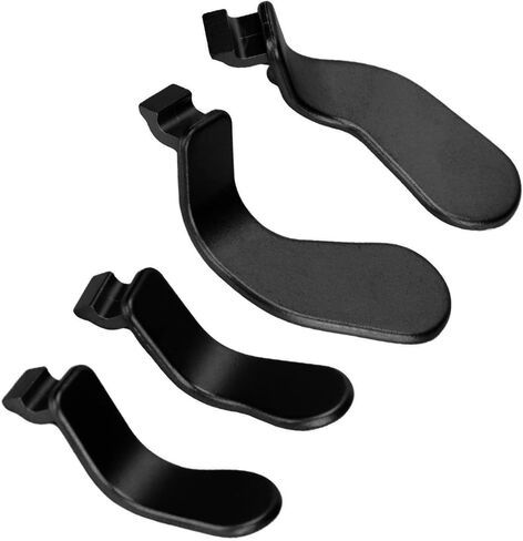 أجزاء وحدة التحكم البديلة من الفولاذ المقاوم للصدأ لوحدة التحكم One Elite Controller Series 2 موديل 1797 ملحقات وحدة التحكم باللون الأسود 4 قطع (أسود) in Kuwait