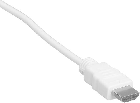 Keenso HD Multimedia Interface to VGA Adapter Converter Cable, Powerful HighDefinition Image Quality for Desktop Laptop Monitor, Durable ABSTransfer Material, for Work and Life Convenience (White) in Saudi Arabia