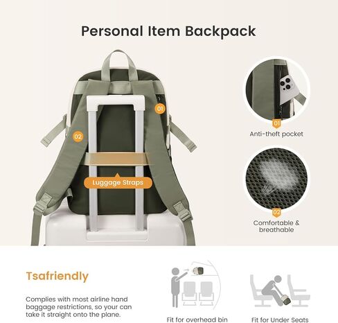 LOVEVOOK Everyday Backpack for Women, Chic Versatile Backpack with Water Bottle Pocket, Lightweight Waterproof Casual Daypack for City Work Commute, College, Travel & Gifts, Black in Saudi Arabia