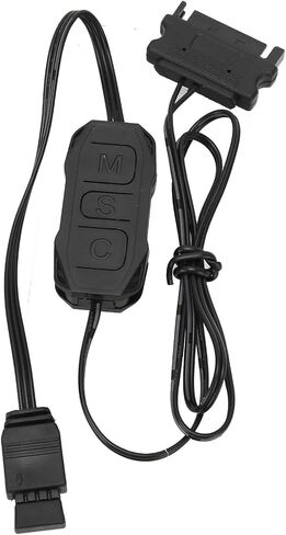 ARGB Controller, ARGB Hub RGB Fan Controller ARGB Controller Kit for Pc RGB Case Fans RGB Controller Pc Power Supply Light Stripe Remote Controller in Saudi Arabia