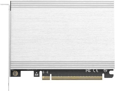 فتحة بطاقة وحدة التحكم 256 جيجابت في الثانية 4 منافذ M.2 NVMe SSD RAIDs لتوسيع PCIe X16 إلى M.2 NVME SSD للكمبيوتر in Kuwait