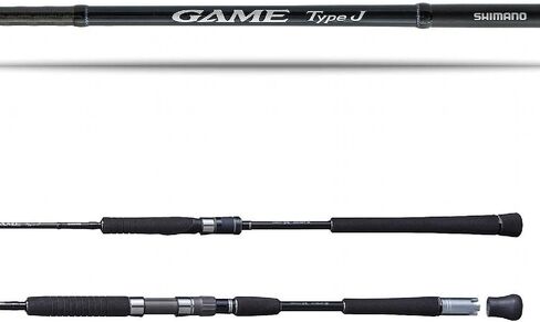 Shimano Game Type J, Saltwater, Jigging, Spinning, Jig & Pop, 6'2", Medium, 1 pcs, (GTJS62MA) Fishing in Saudi Arabia