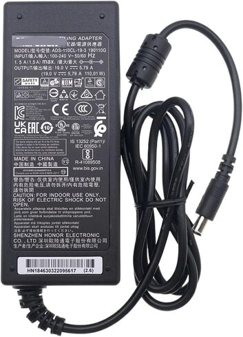 19V 5.79A Switching AC-DC Adapter(UK Plug) in Saudi Arabia