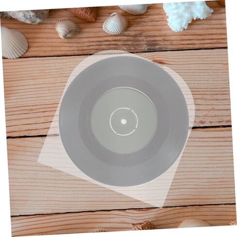 50Pcs Vinyl Record Sleeves Static Protective Covers for Albums Safeguard Against Scratches and Damage for Vinyl Record Storage and Preservation in Saudi Arabia