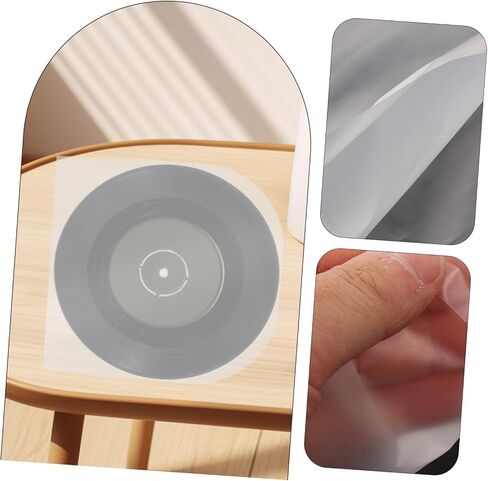 50Pcs Vinyl Record Sleeves Static Protective Covers for Albums Safeguard Against Scratches and Damage for Vinyl Record Storage and Preservation in Saudi Arabia