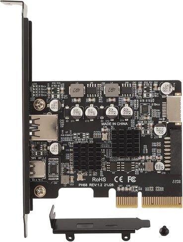 بطاقة CHICIRIS Pcie من النوع C بسرعة 10 جيجابت في الثانية عالية السرعة بطاقة Pci Express أداء مستقر لمواد الكمبيوتر المكتبي لوحة الدوائر المطبوعة دبوس مطلي بالذهب in Saudi Arabia