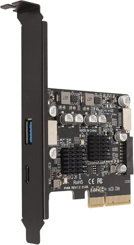 بطاقة CHICIRIS Pcie من النوع C بسرعة 10 جيجابت في الثانية عالية السرعة بطاقة Pci Express أداء مستقر لمواد الكمبيوتر المكتبي لوحة الدوائر المطبوعة دبوس مطلي بالذهب in Saudi Arabia