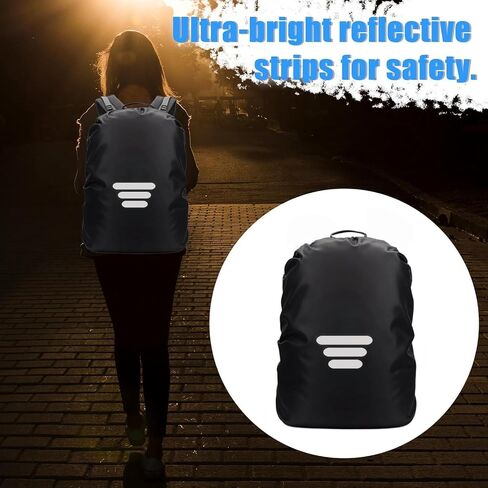 Outdoor hiking and cycling backpack waterproof cover black in Saudi Arabia