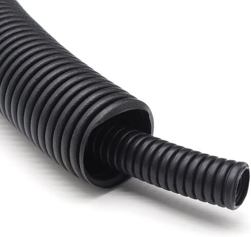 Wire Loom Manguera De Alambre De Tubo Corrugado Aislado PP, Manga Protectora De Tubo Corrugado De Plástico, 1/5/10M, 7,5mm-34,5mm Wire Loom tubing (Color : Grey, Size : AD13MM Open_China_5 Meters) in Kuwait