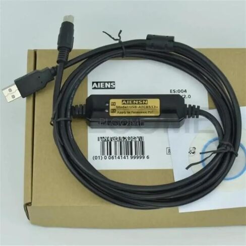 كابل برمجة USB-AFC8513 لـ FP0/FP2/FP-M (DFP0-U2) USB AFC8513 USB-FP0، CH340 أو معزول (رقاقة FTDI معزولة) in Saudi Arabia